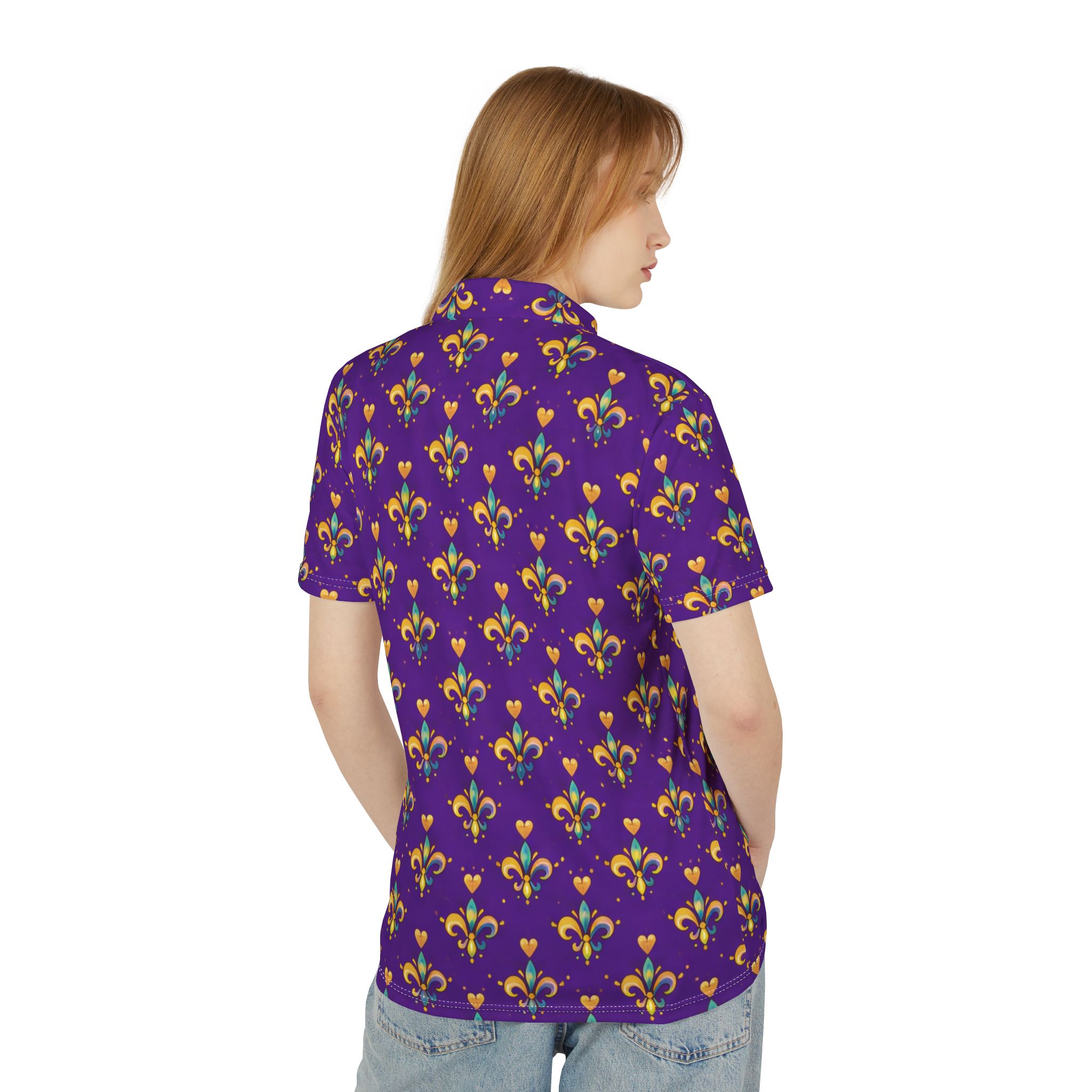 The Bourbon Street Ace Unisex Polo Shirt - Image 3