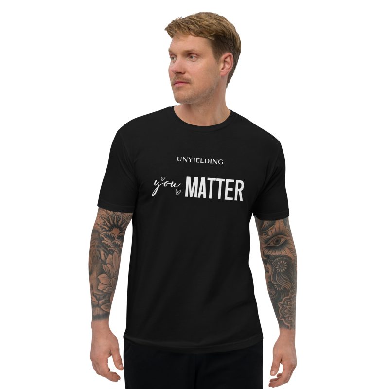 You MATTER Men's Fitted Short Sleeve T-shirt