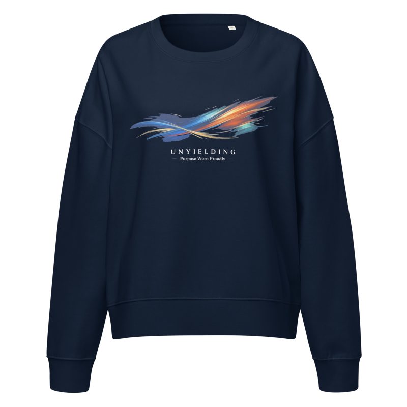 Wave Women’s Organic Crew Neck Sweatshirt